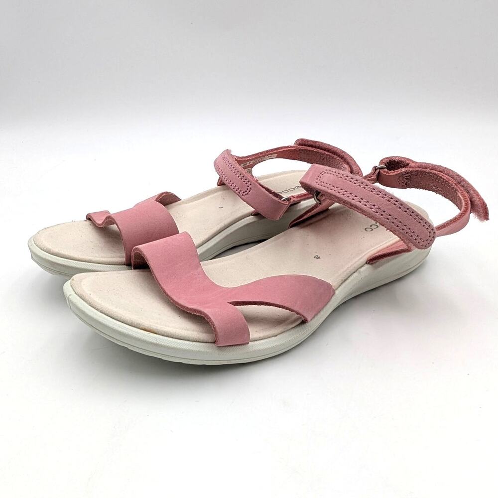 Ecco Cruise II Slide Sandals Adjustable Strap Women's Old Rose Size US9-9.5 EU40